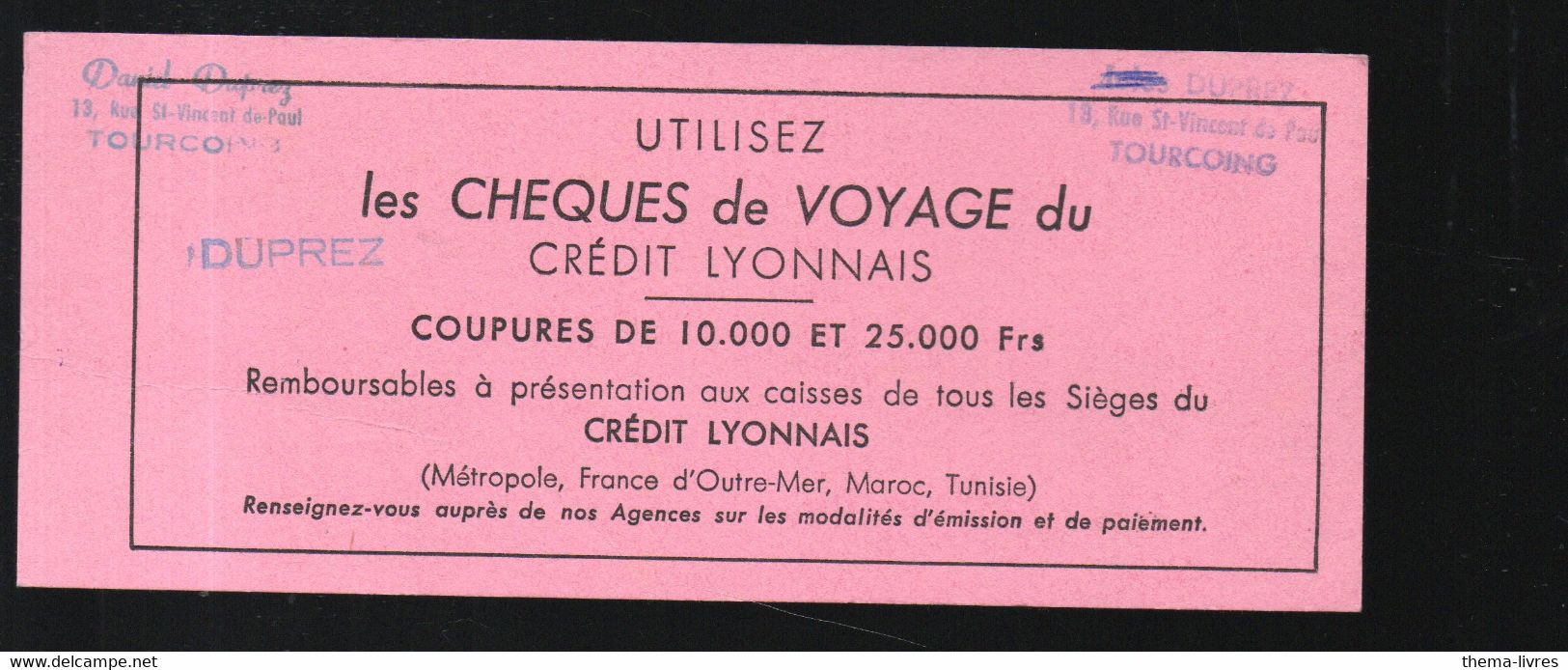 Buvard CREDIT LYONNAIS  (PPP40810) - Bank & Insurance