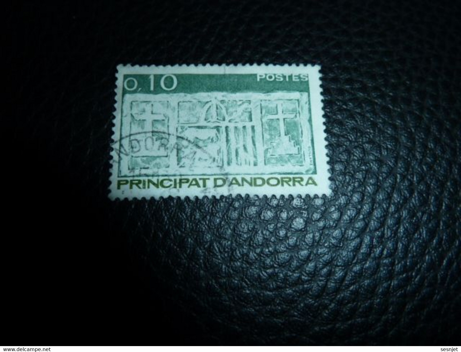 Principat D'Andorra - Val 0.10 - Vert Et Vert Clair - N° 317 - Oblitéré - Année 1983 - - Usados