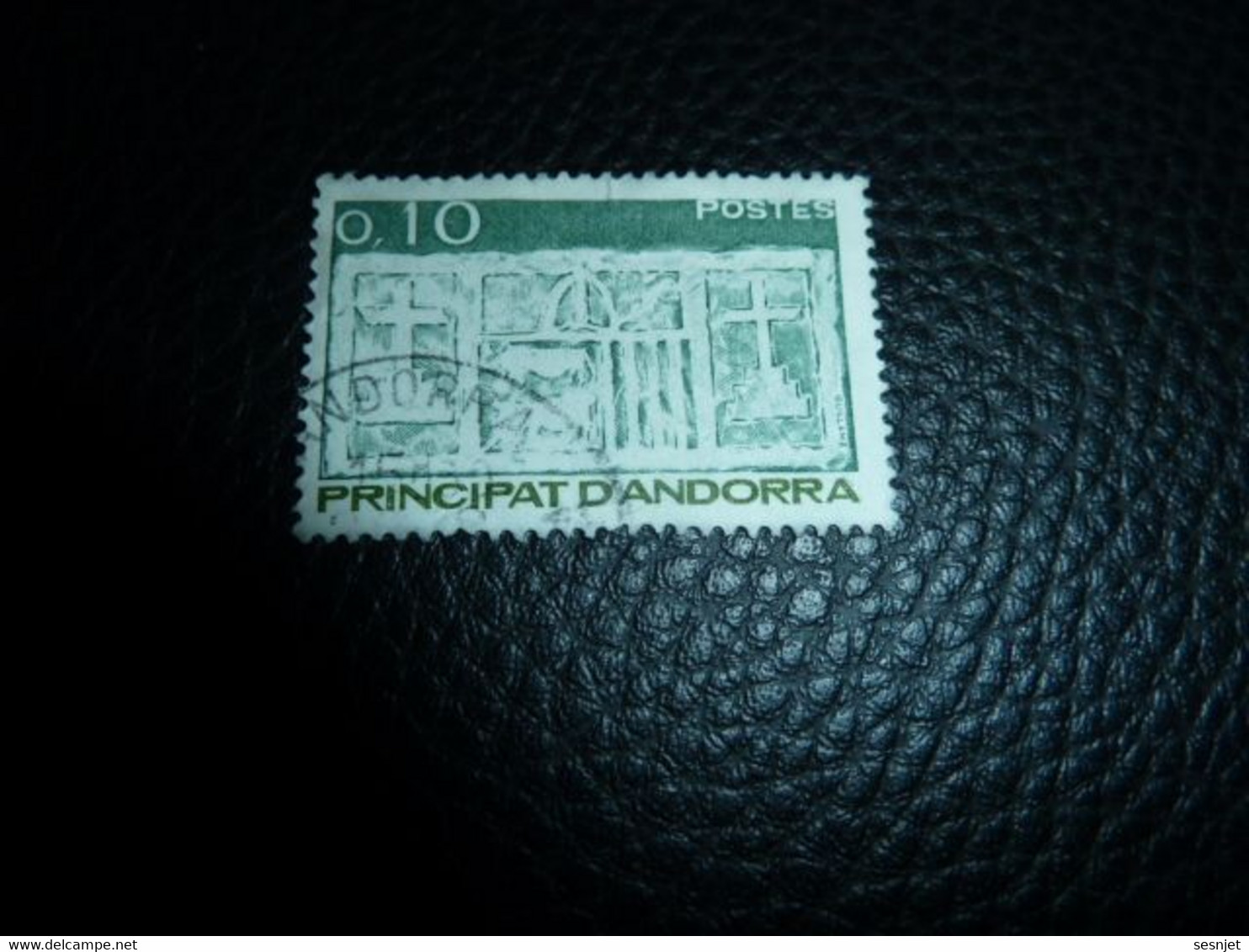 Principat D'Andorra - Val 0.10 - Vert Et Vert Clair - N° 317 - Oblitéré - Année 1983 - - Used Stamps