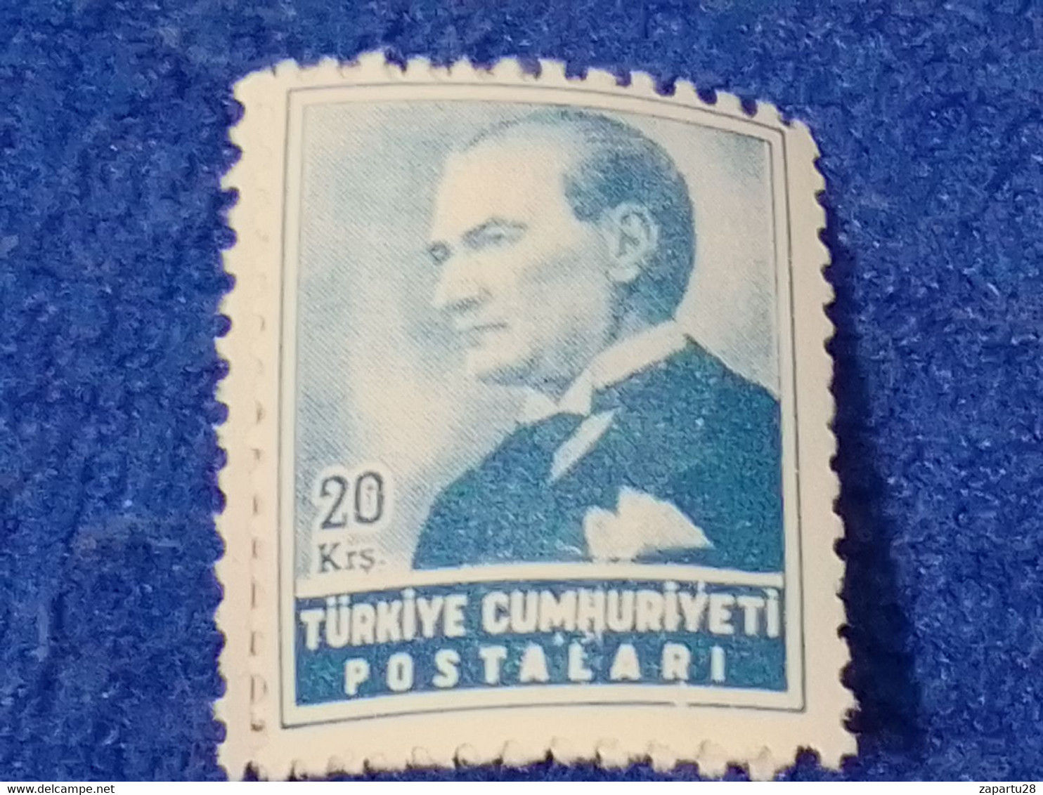 TÜRKEY--1930-50-    20K  ATATÜRK.  DAMGASIZ - Nuovi