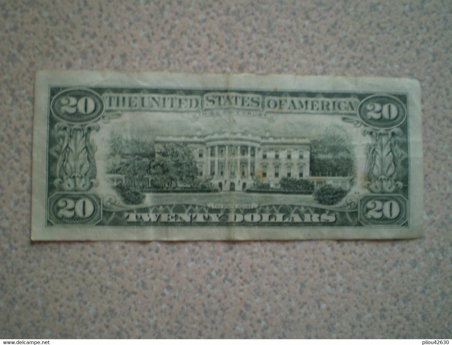 20 Dollars USA Chicago 1993, Jackson, Billet Qui A Servi - Autres - Amérique