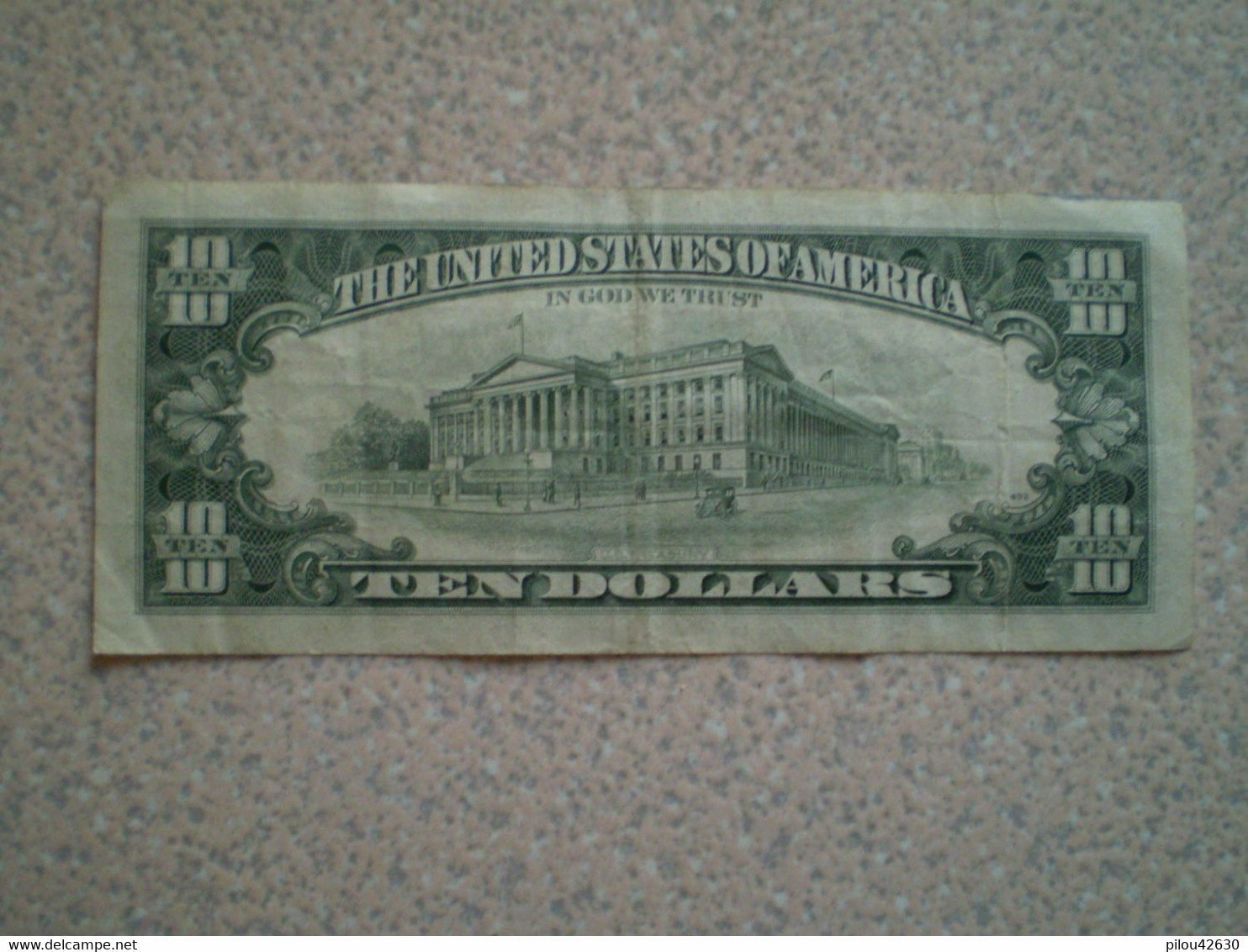 10 Dollars USA RICHMOND 1990, Hamilton, Billet Qui A Servi - Sonstige – Amerika