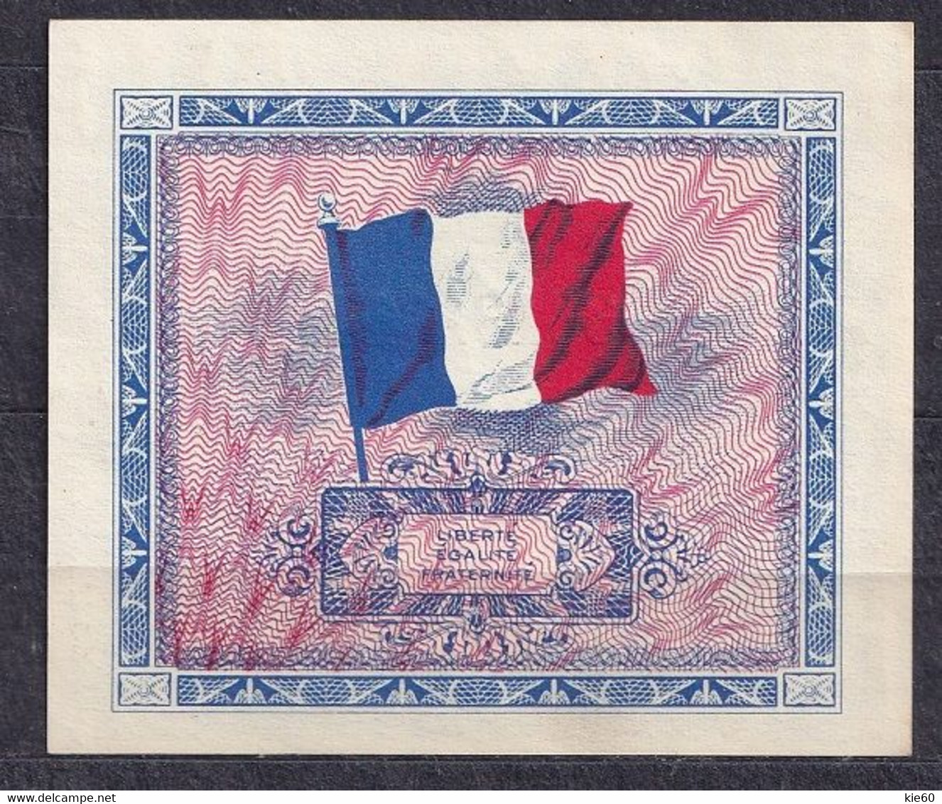 France - 1944 - 2  F -..P114b....UNC- - 1944 Vlag/Frankrijk