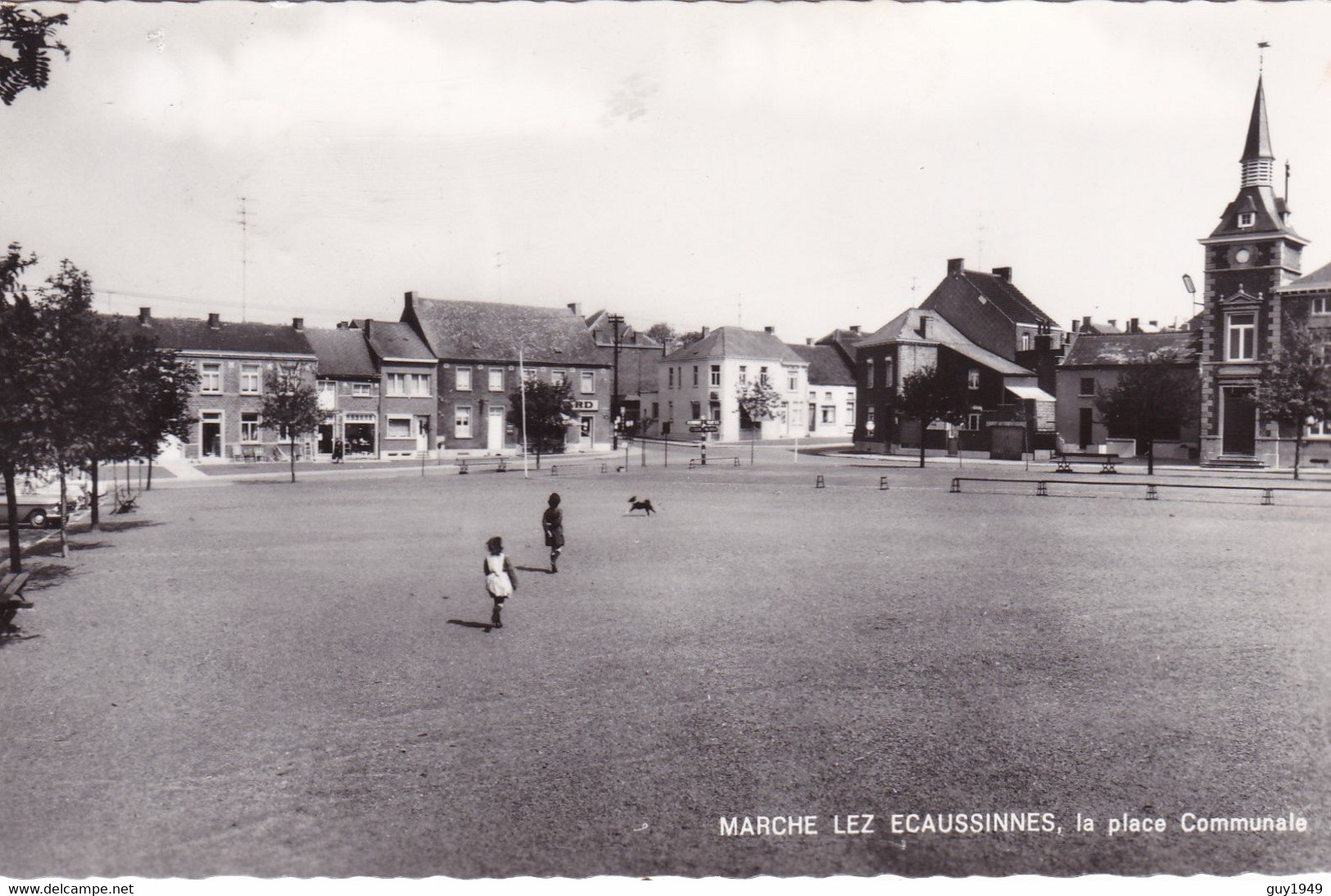 MARCHE LES ECAUSSIINNES    LA PLACE COMMUNALE - Ecaussinnes