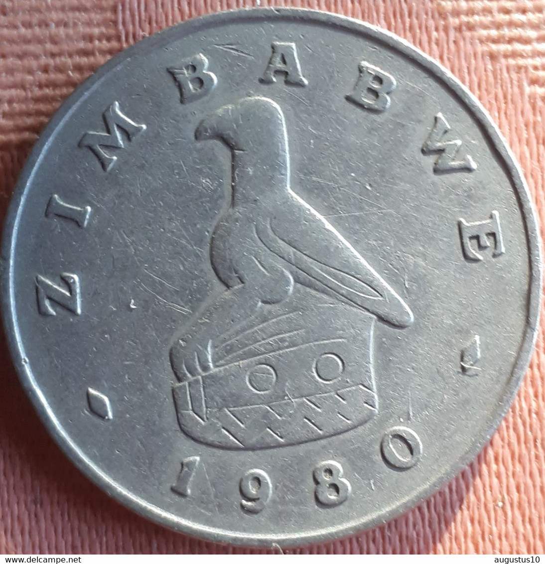 Zimbabwe : 50 CENTS 1980 KM 5 - Simbabwe