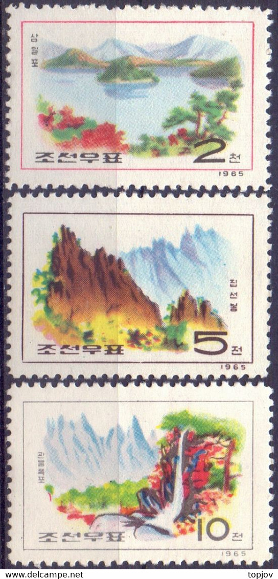 DPRK  -  DIAMOND MOUNTAINS - **MNH - 1965 - Minéraux