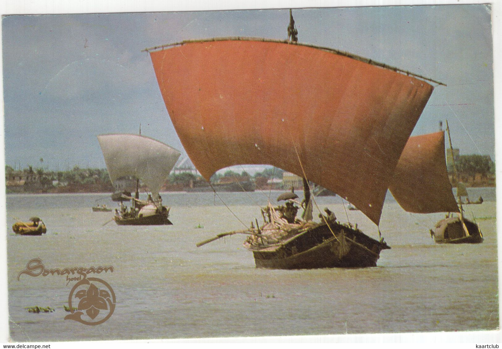 Sonargaon Hotel, Karwan Bazar, Dacca, Bangladesh - Traditional Sailingboats - Bangladesh