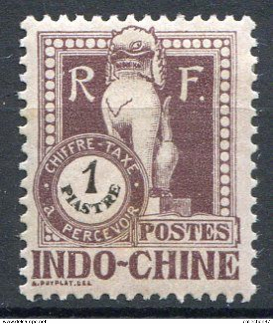 INDOCHINE < TAXE ⭐ Yvert N° 43 ⭐ Neuf Ch - Timbres-taxe