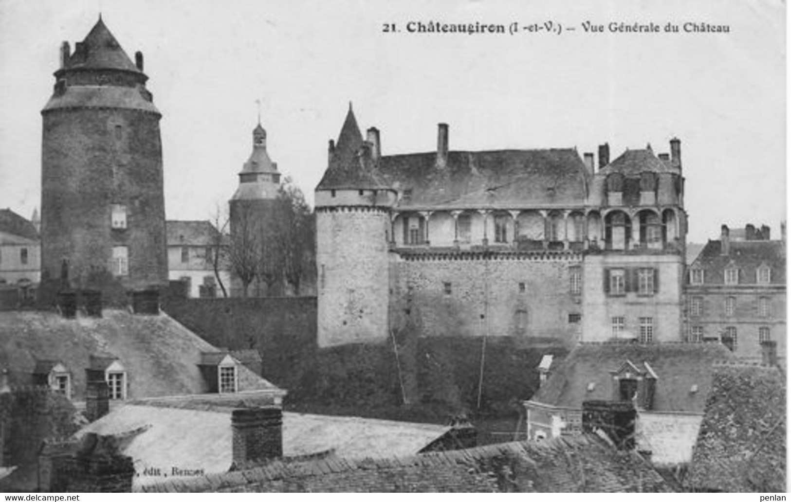 Châteaugiron - Vue Générale Du Château - Châteaugiron