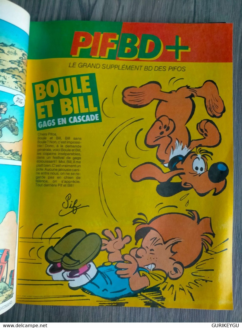 PIF GADGET N° 965 Supplément BD BOUL Et BILL Bd LUCKY LUKE RANTANPLAN La Mascotte 1987 - Pif & Hercule