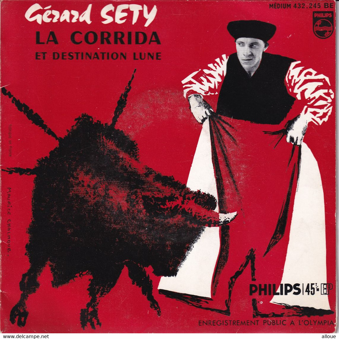 GERARD SETY - FR EP - LA CORRIDA ET DESTINATION LUNE - Comiche