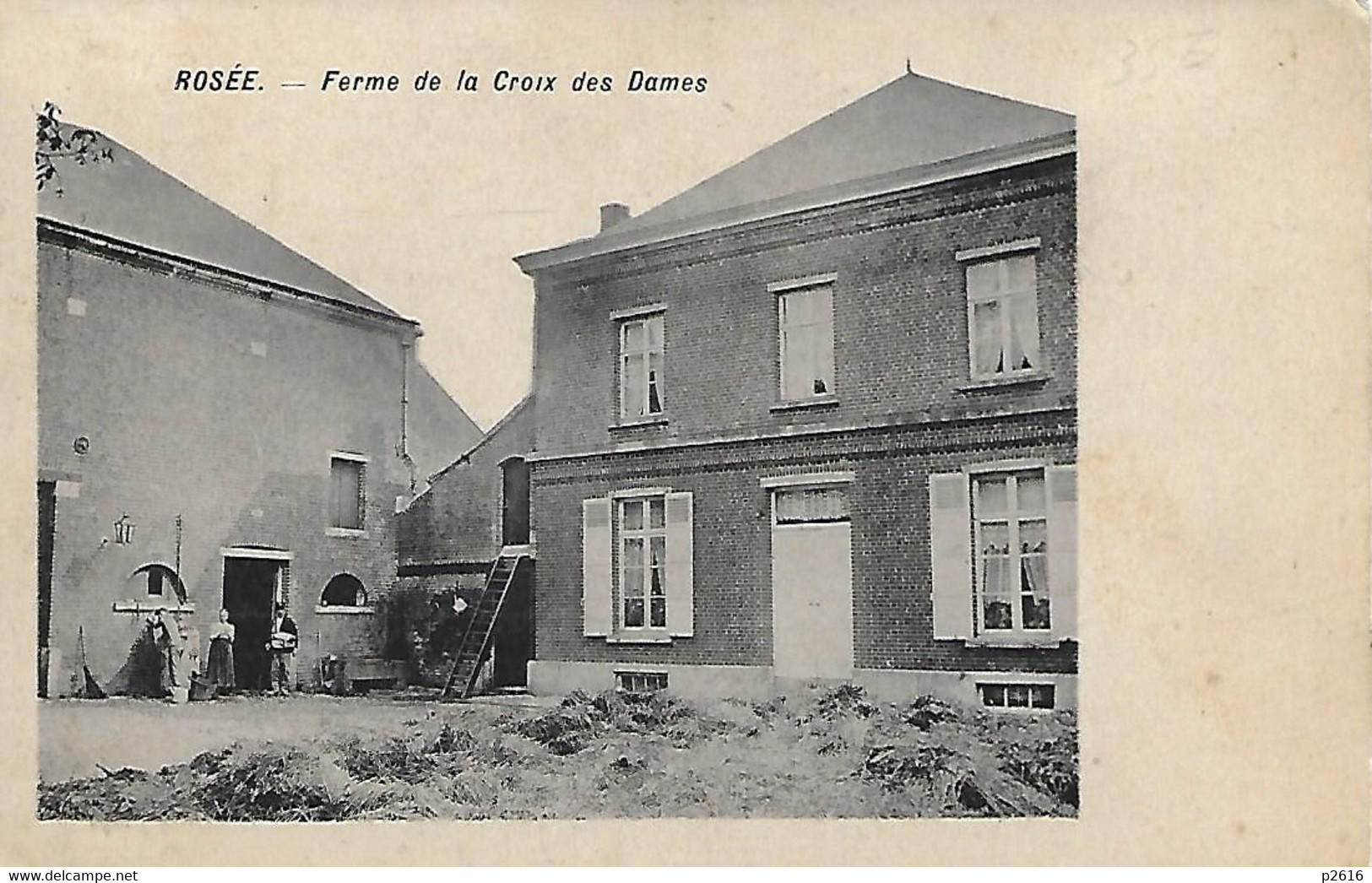 BELGIQUE -  ROSEE -  FERME DE LACROIX DES DAMES - Florennes