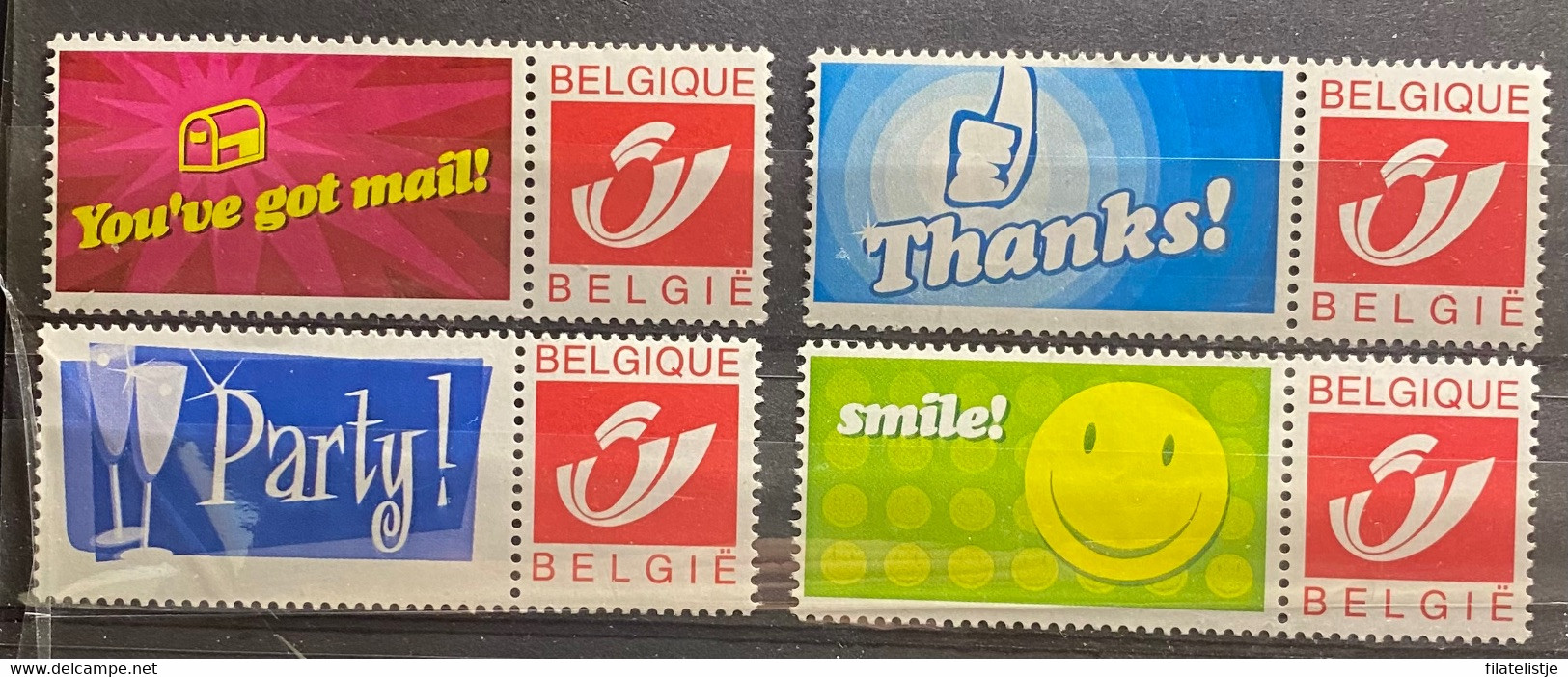 My Stamp Hallmark 4 Zegels - Autres & Non Classés