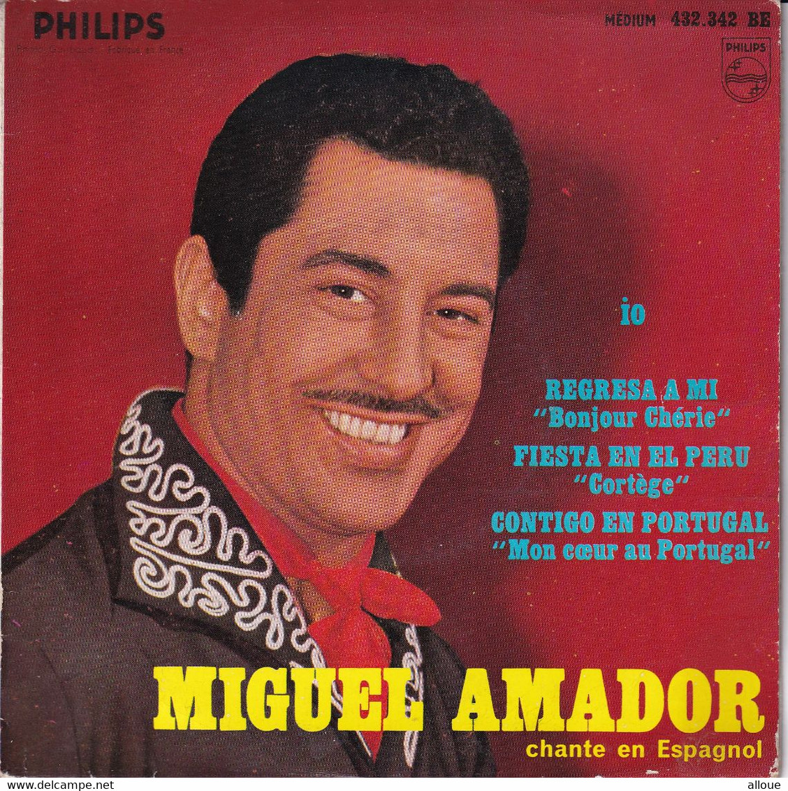 MIGUEL AMADOR  - FR EP - IO + 3 - Otros - Canción Española