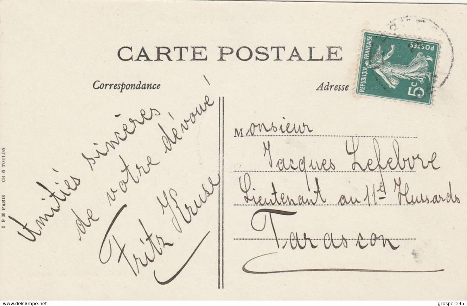 LORGUES VUE GENERALE EDITION ICARD TABACS RARE - Lorgues