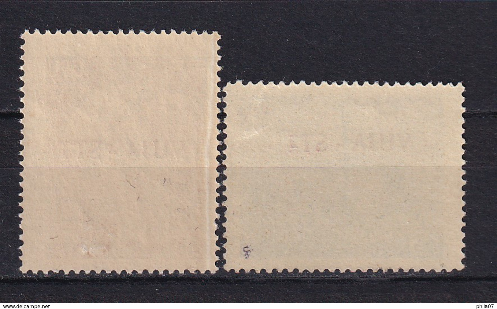 TRIESTE ZONA B - PS 24/25, UPU Complete Serie, MNH/ 2 Scan - Other & Unclassified