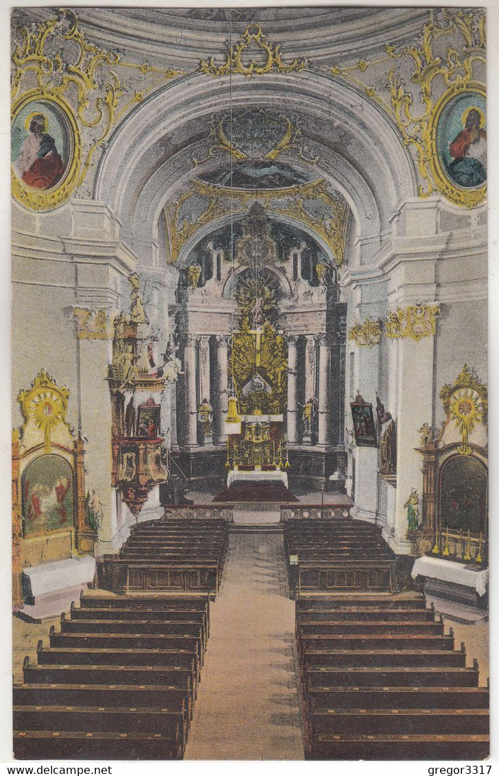 C4287) LINZ A. Donau - Inneres Der KIRCHE In PÖSTLINGBERTG 1929 - Linz Pöstlingberg