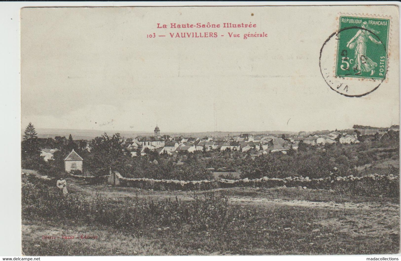 VAUVILLERS (70 -Haute Saône ) Vue Générale - Vauvillers