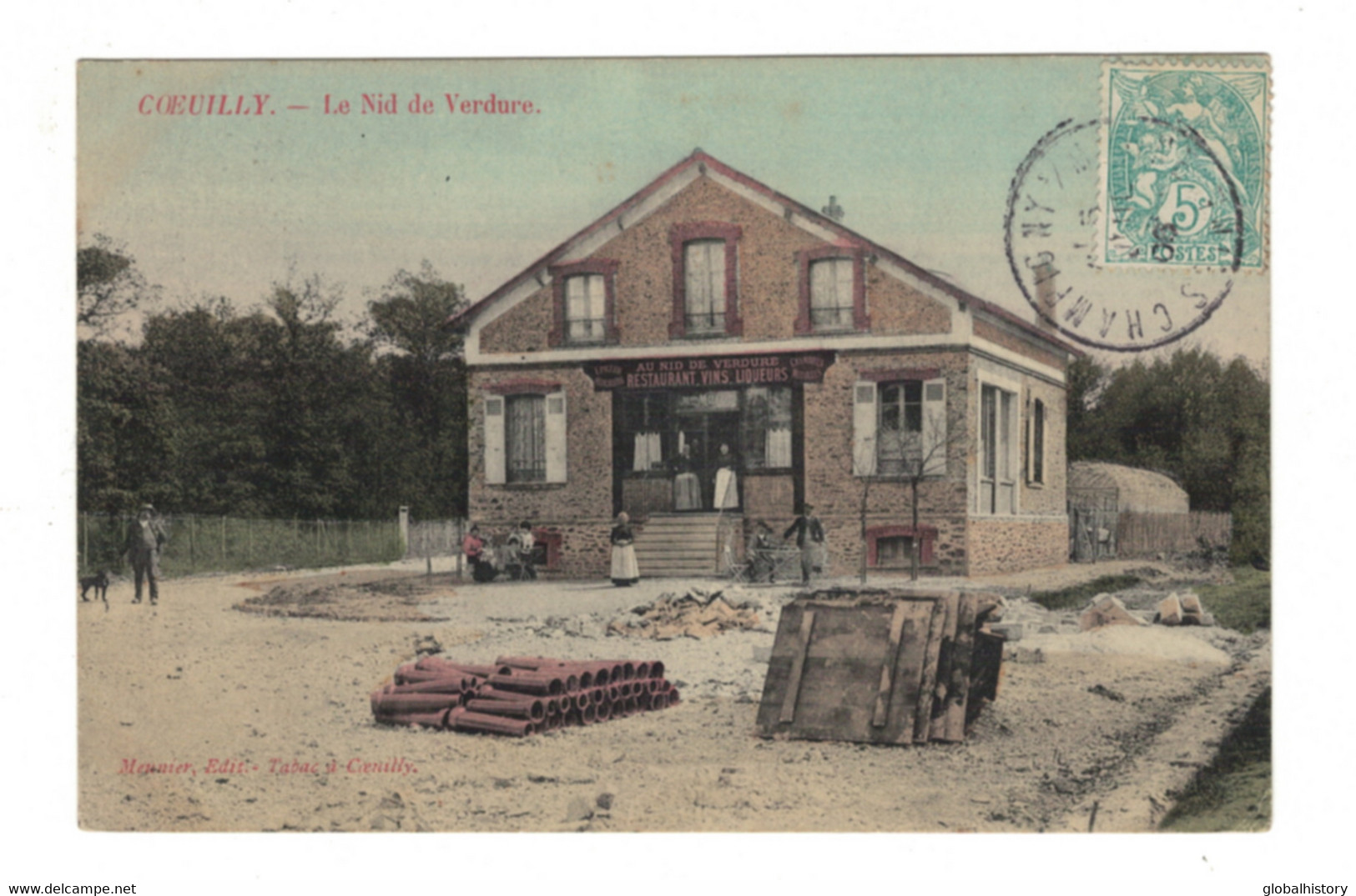 DH1326 - DEP.94 - COEUILLY - LE NID DE VERDURE - EPICERIE - RESTAURANT - Autres & Non Classés