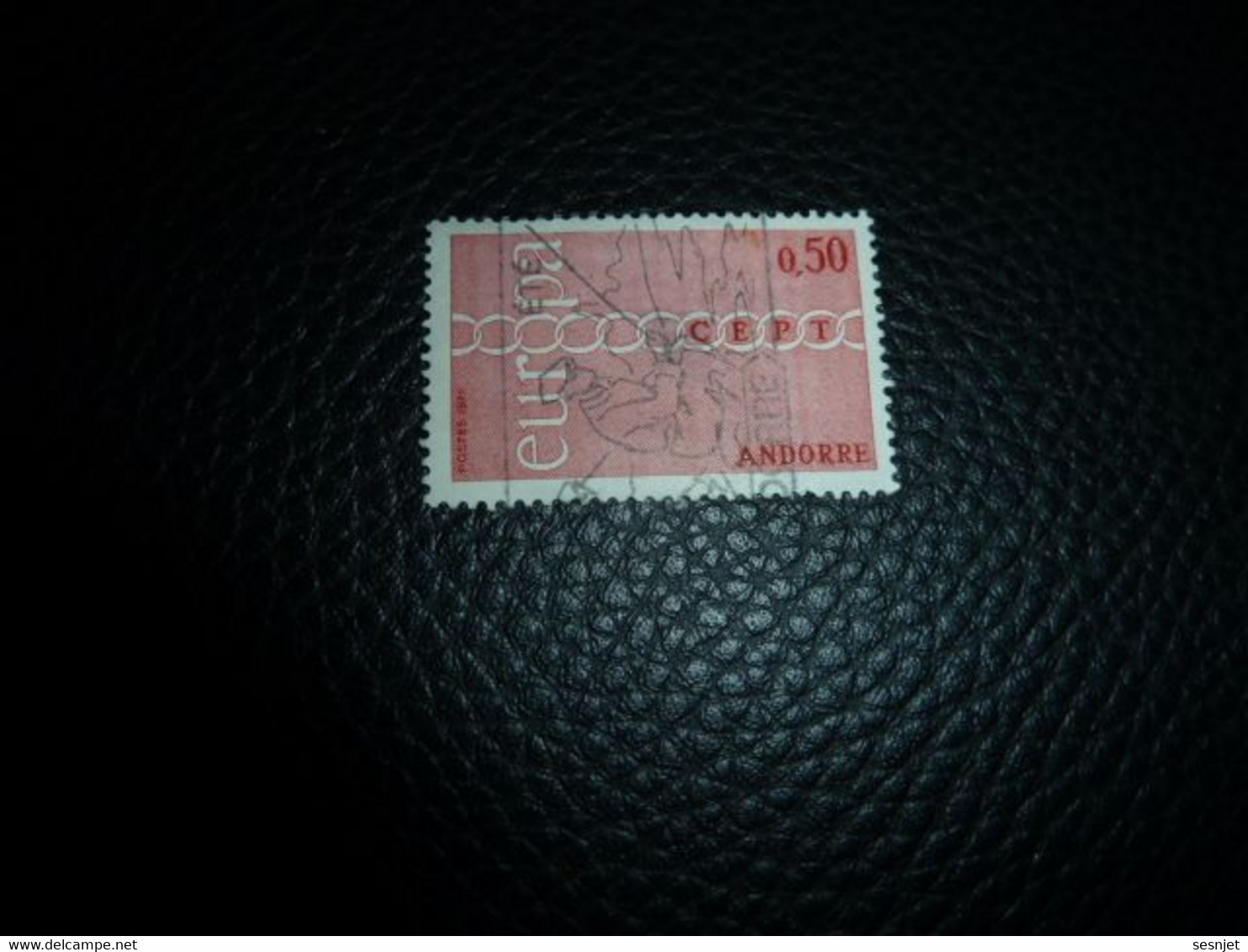 Andorre - Europa - C E P T - 0.50 - Rose Et Rouge - N° 212 - Oblitéré - Année 1971 - - 1971