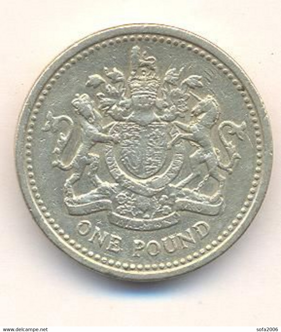 GREAT BRITAIN -1 Pound 1983 - 1 Pond