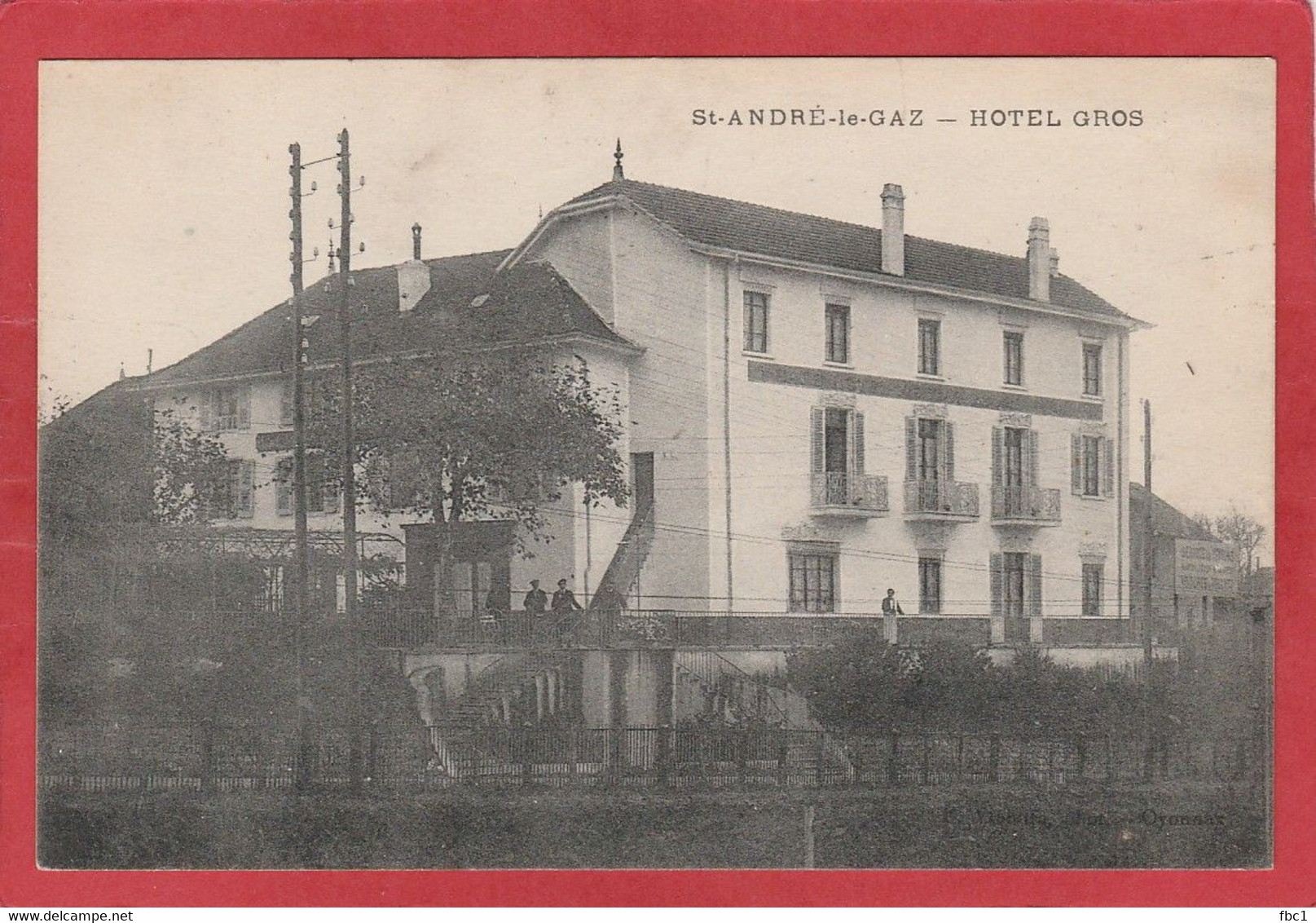 Isère - St André Le Gaz - Hôtel Gros - Saint-André-le-Gaz