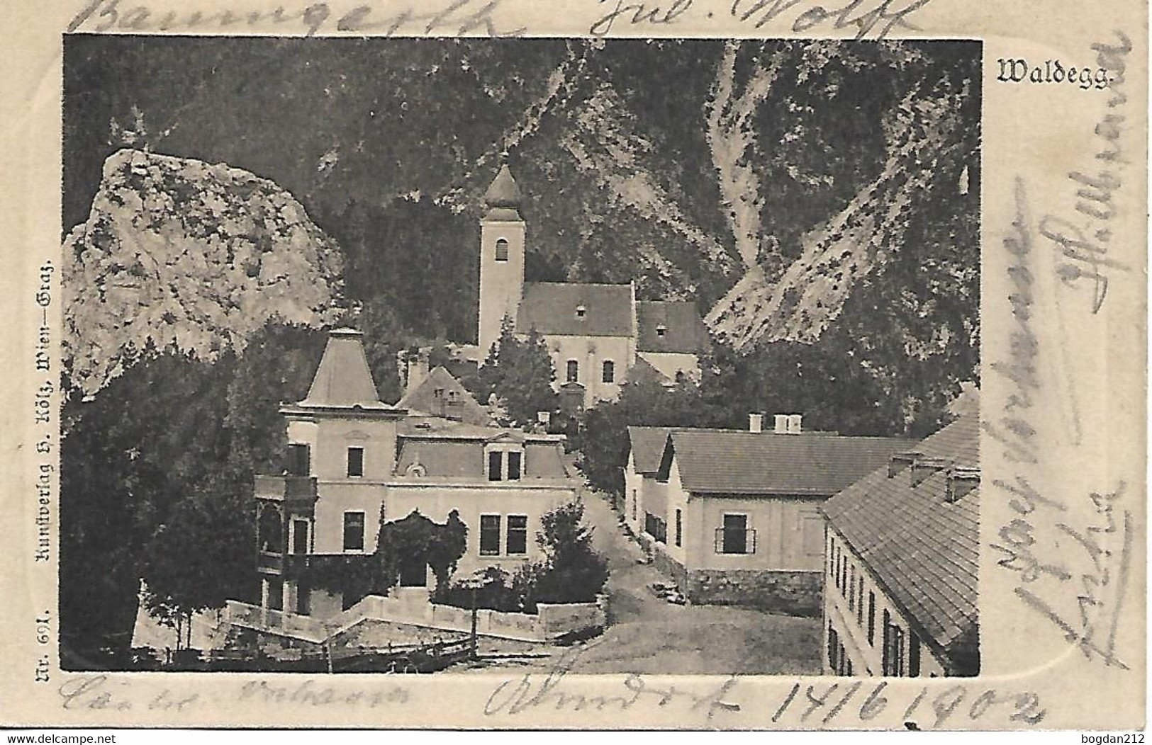 1902 - WALDEGG  , Gute Zustand, 2 Scan - Wiener Neustadt