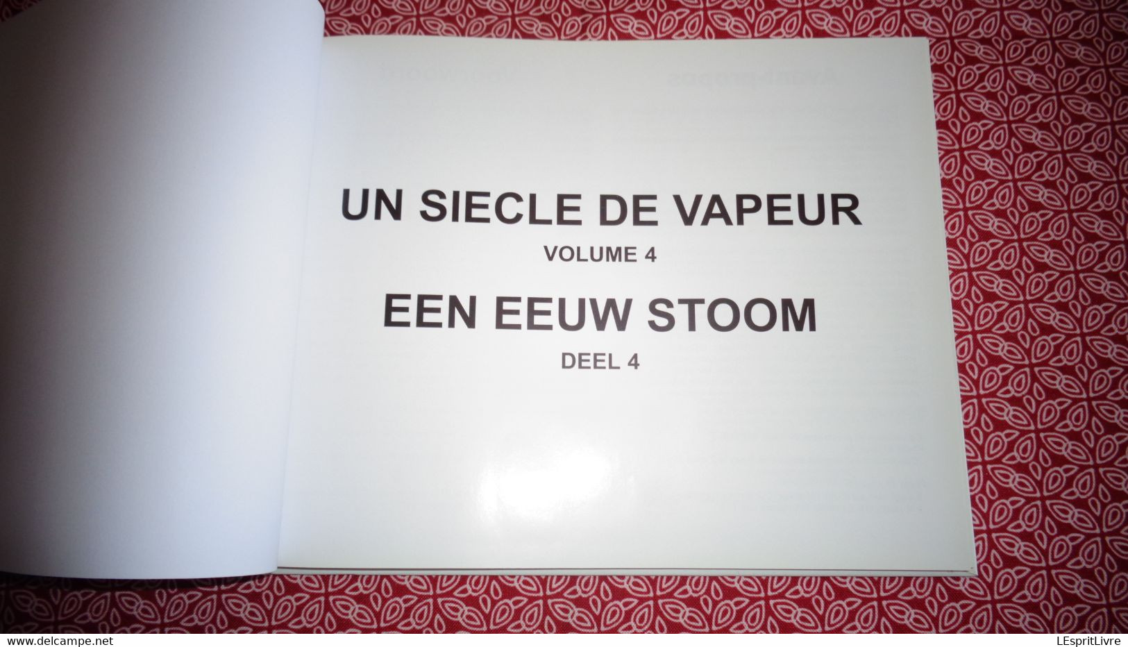 UN SIECLE DE VAPEUR EEN EEUW STOOM 4 Chemins De Fer Industriels SNCB NMBS Train Locomotive Rail Sncv Vicinal Vicinaux - Chemin De Fer & Tramway