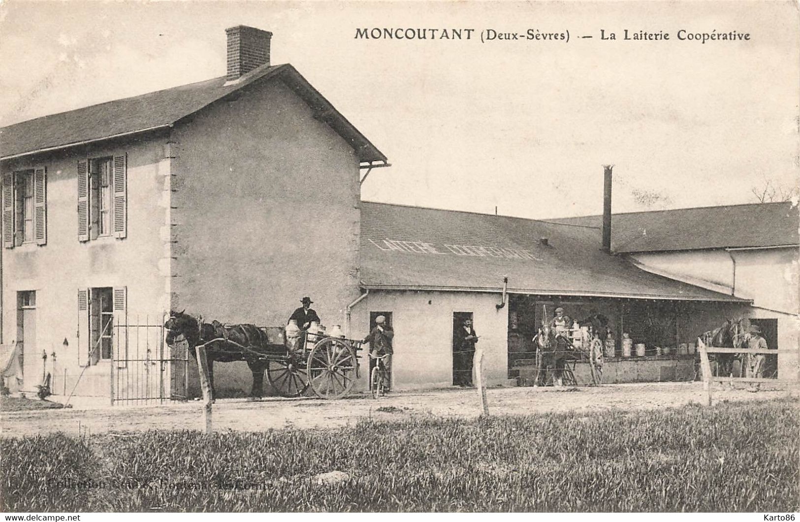 Moncoutant * La Laiterie Coopérative * Attelage * Fromagerie Crèmerie - Moncoutant