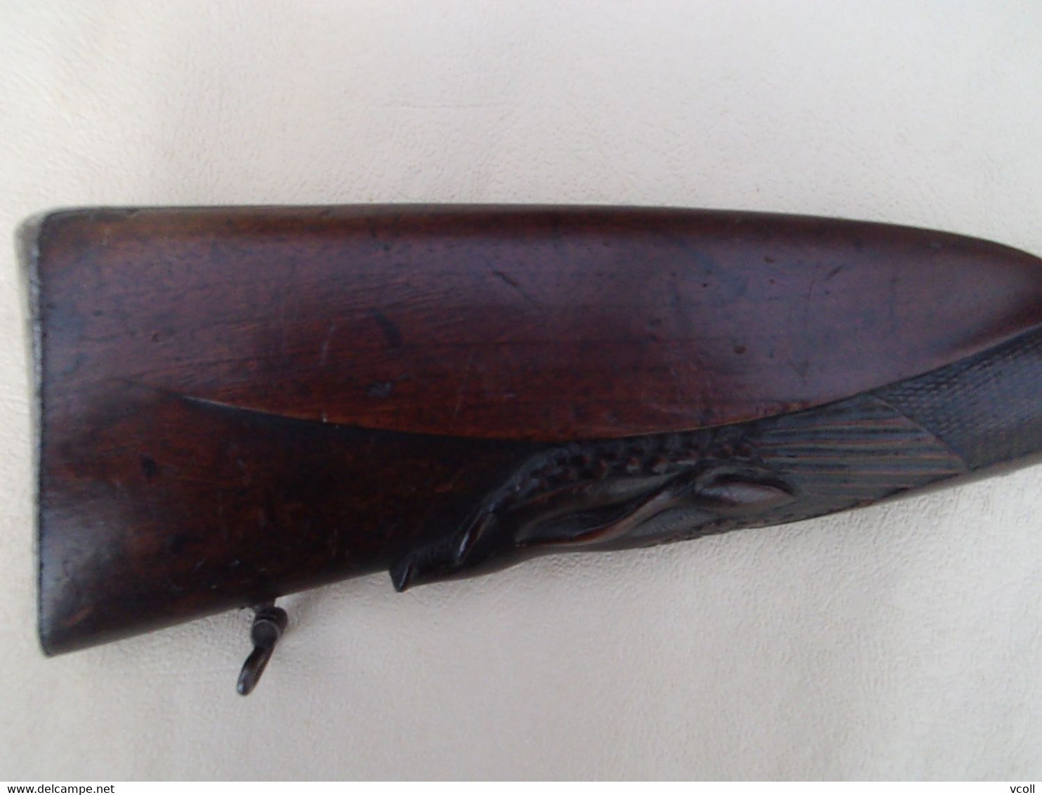 Fusil à percussion ancien. 1850/1860.