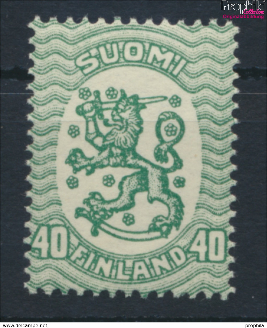 Finnland 80B II Postfrisch 1917 Freimarken: Wappen (9951501 - Unused Stamps