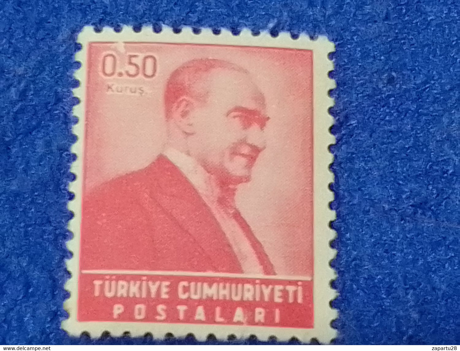 TÜRKEY--1930-50-    0.50K  ATATÜRK.  DAMGASIZ - Ongebruikt