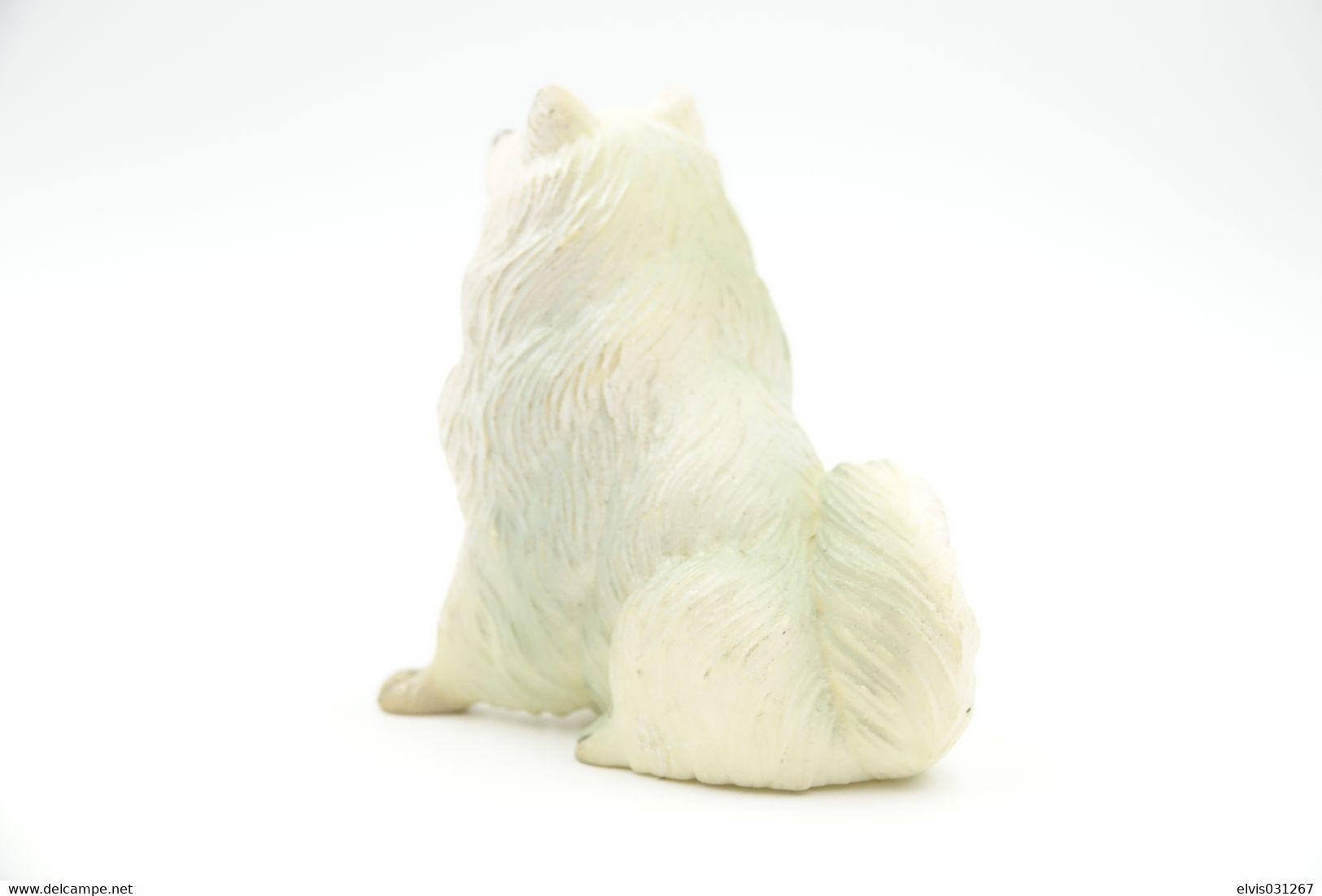 PIEPER POUET SQUEAKY: NEW - RAY TOYS AMERICAN ESKIMO - 19**'s - L= 9 - Rubber - Vinyl - Schtroumpfs (Los Pitufos)