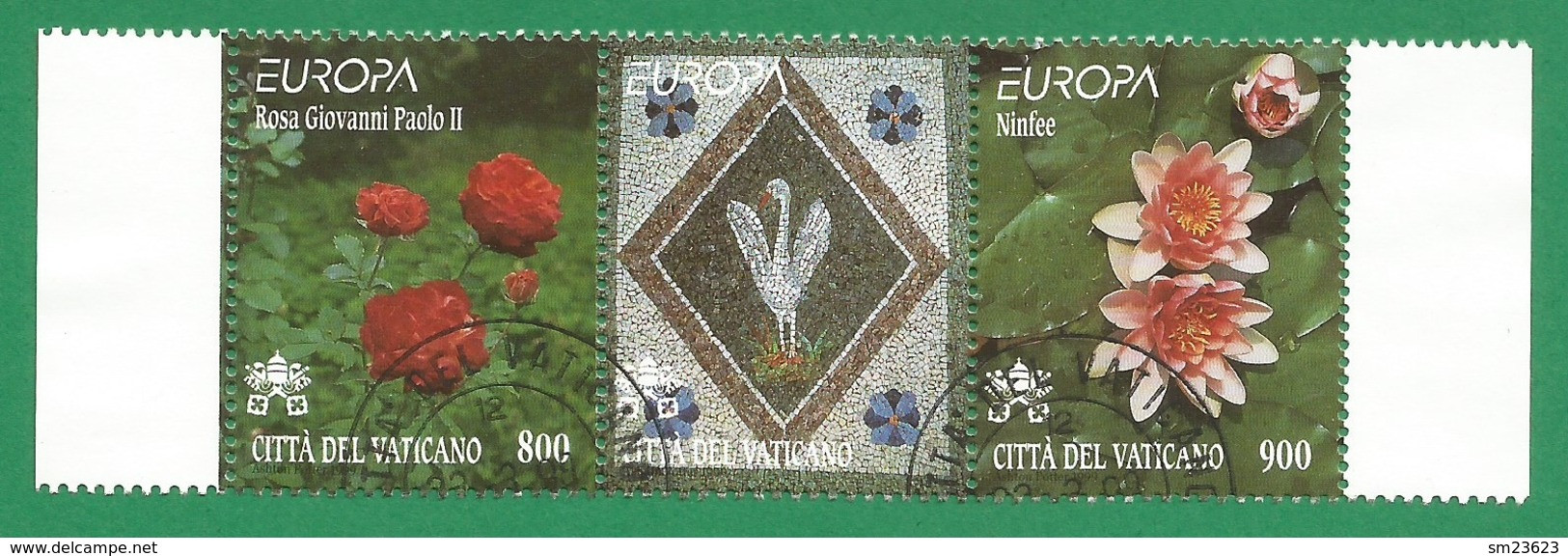 Vatikanstaat 1999  Mi.Nr. 1277 / 1278 , EUROPA CEPT  Natur- Und Nationalparks -  Gestempelt / Fine Used / (o) - Used Stamps