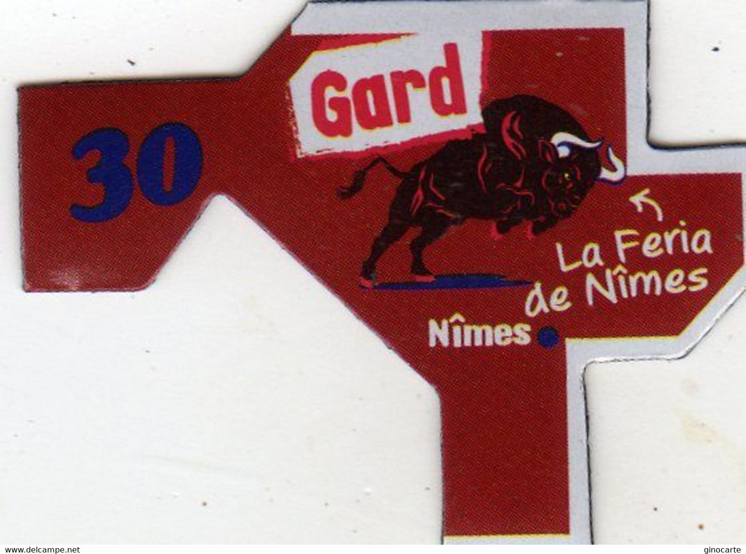 Magnets Magnet Le Gaulois Departement France 30 Gard - Toerisme