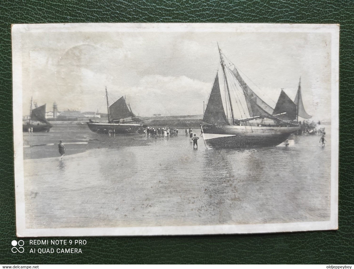 1934 POSTCARD GERMANY NORDSEEBAD BUSUM. IM WATTENMEER - Büsum