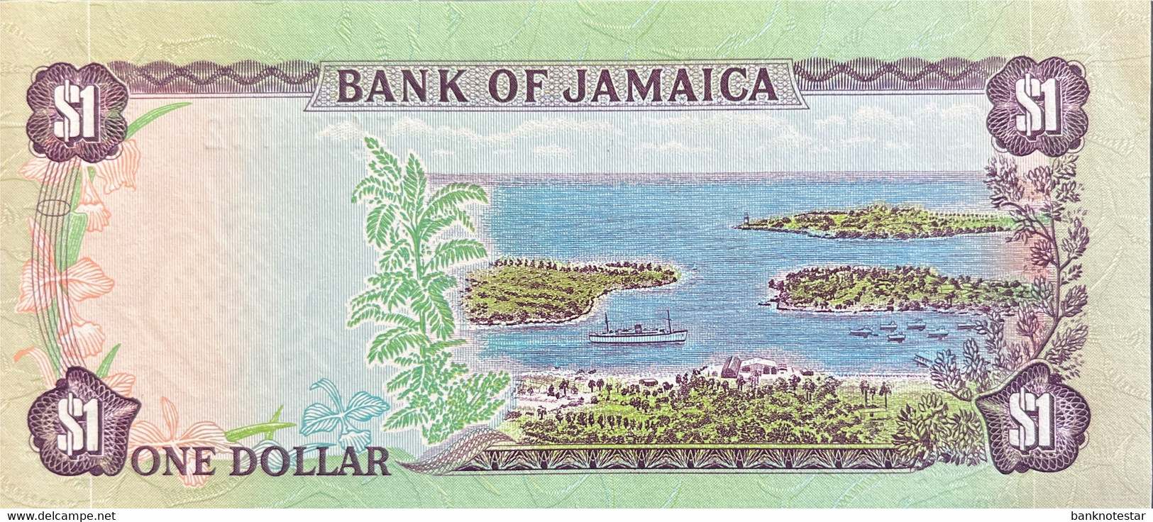 Jamaica 1 Dollar, P-64a (1982) - UNC - Jamaique