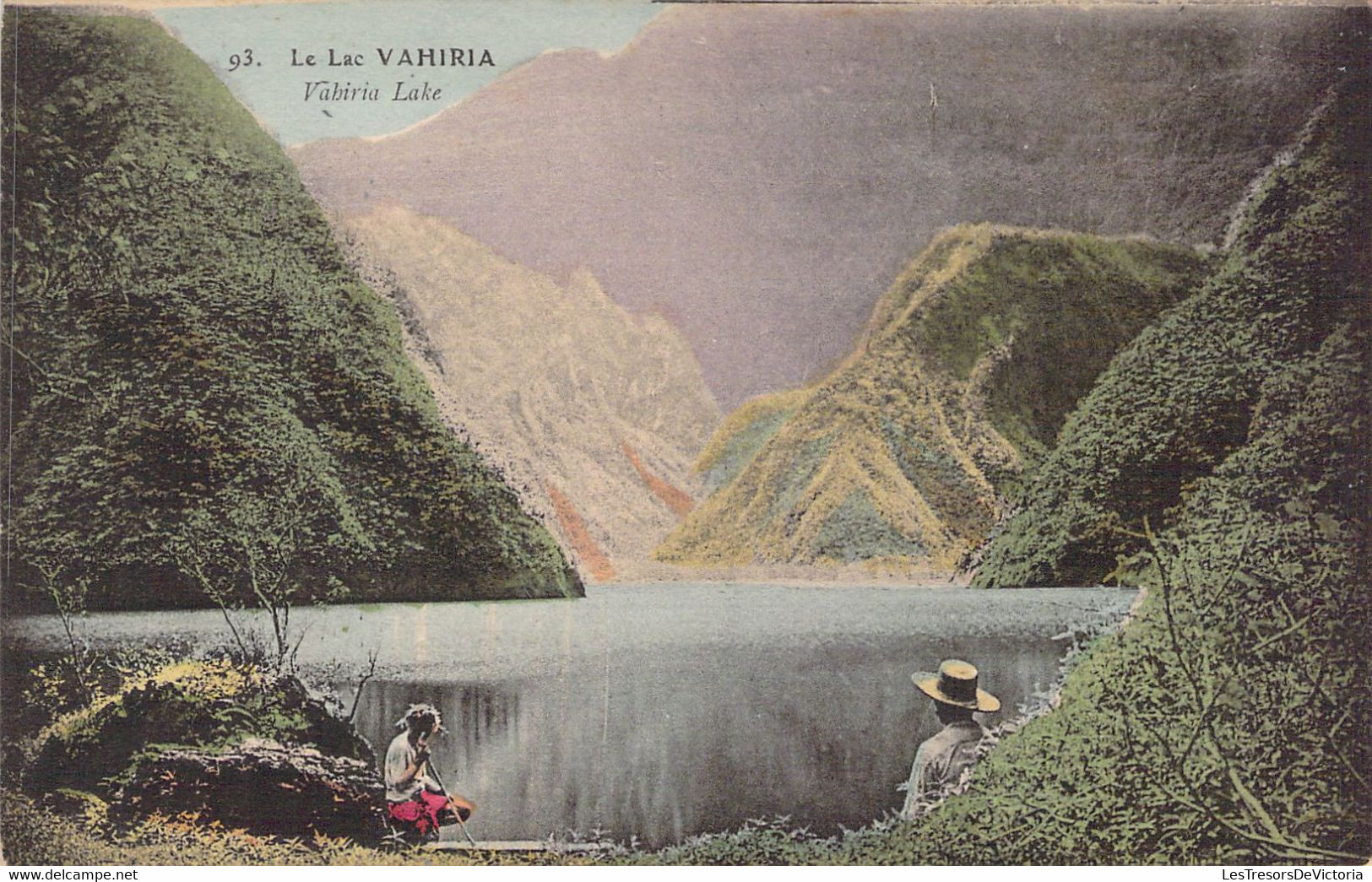 NOUVELLE CALEDONIE - Le LAC VAHIRIA - Carte Postale Ancienne - Nouvelle Calédonie