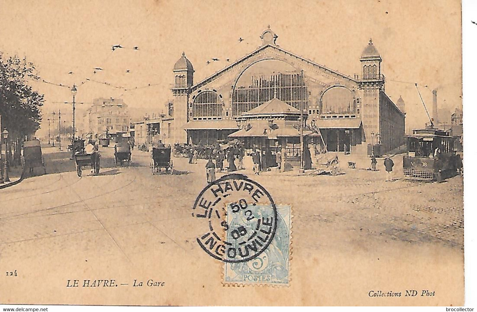 LE  HAVRE ( 76 )  -  La Gare - Stazioni