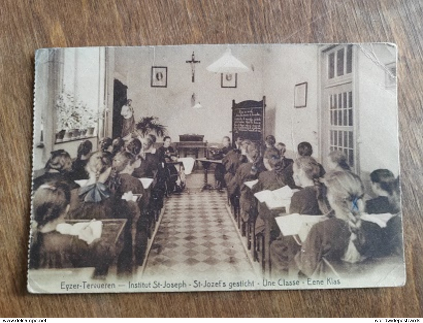 A1120 EYZER-TERVUREN - INSTITUT ST JOSEPH - UNE CLASSE CIRCULEE 1927 ? - Tervuren