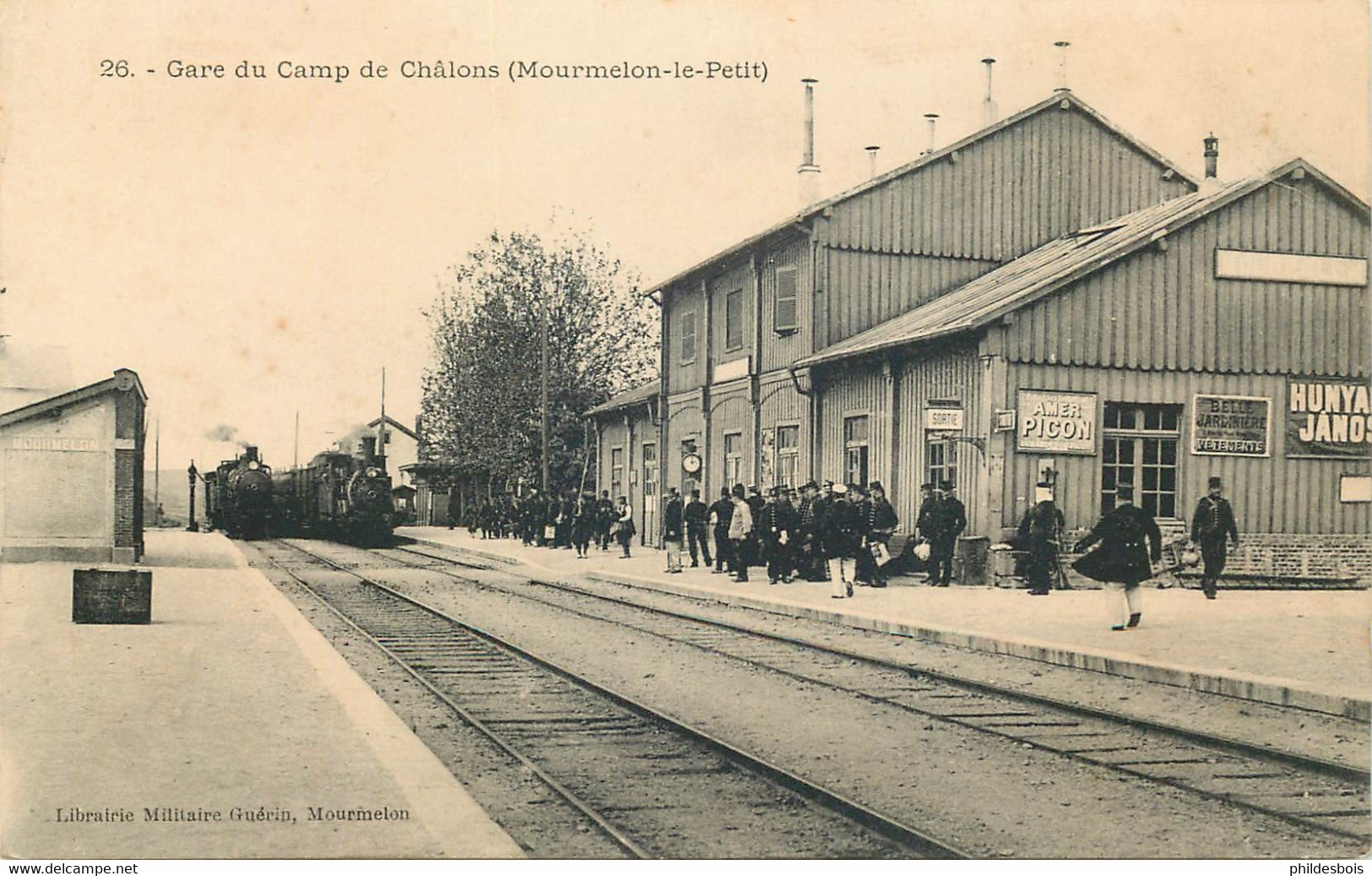 MARNE  CHALONS Gare Du Camp - Camp De Châlons - Mourmelon