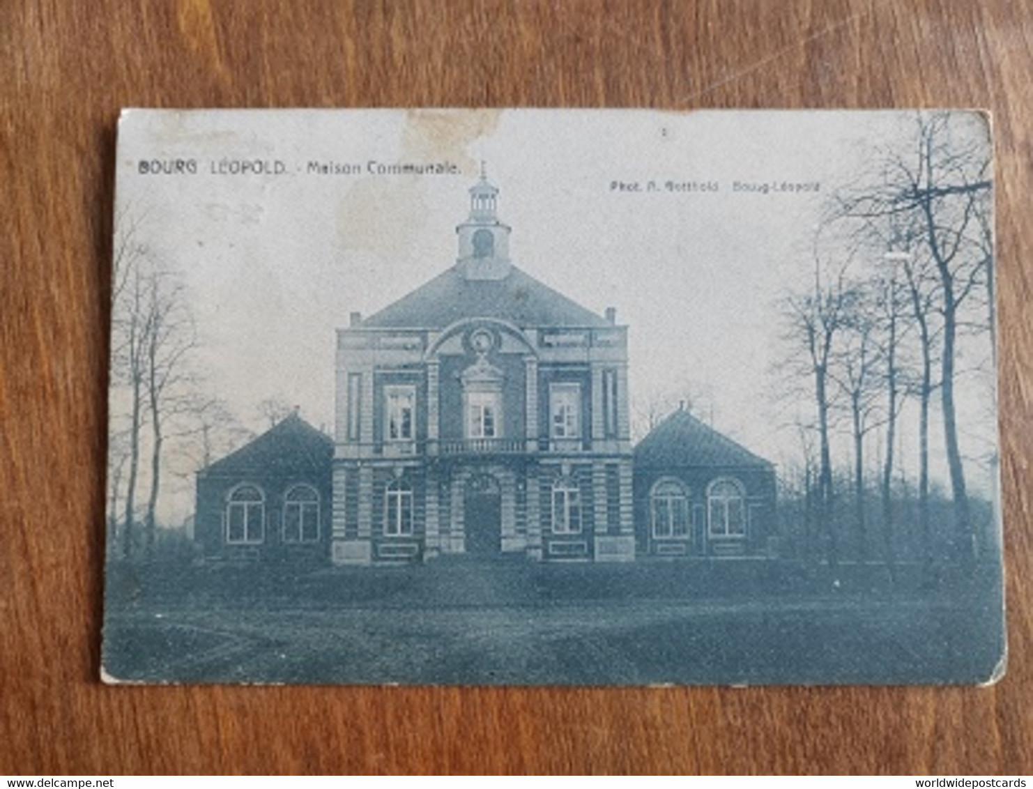 A1127 BOURG LEOPOLD LEOPOLDSBURG - MAISON COMMUNALE PHOTO GOTTHOLD CIRCULEE 1910 ? - Leopoldsburg