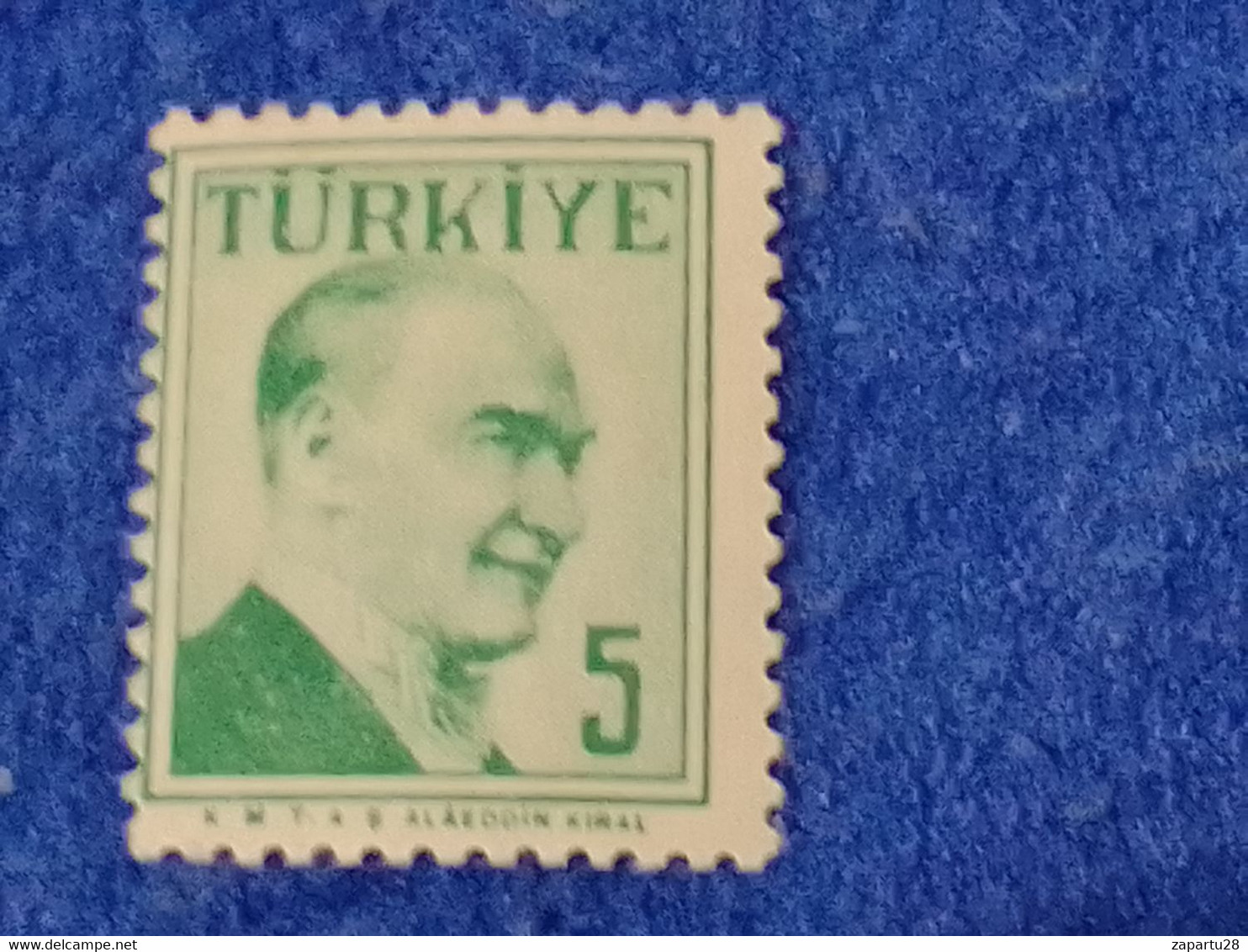 TÜRKEY--1930-50-    5K  ATATÜRK.  DAMGASIZ - Nuovi