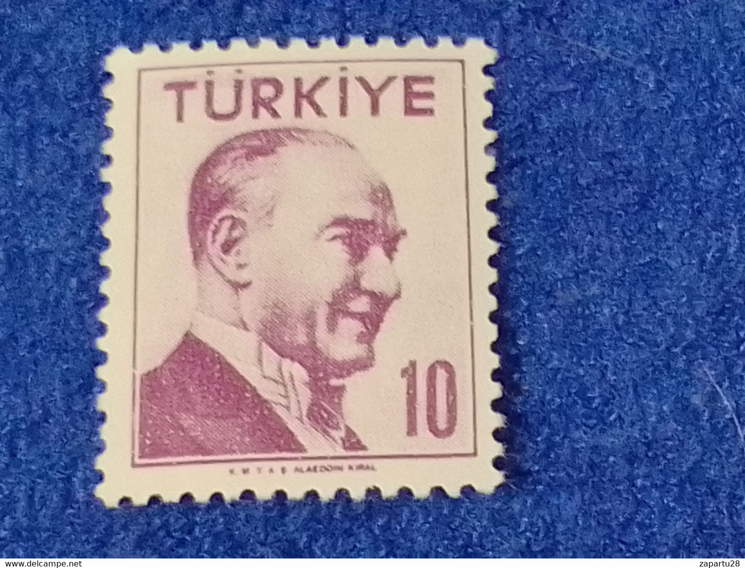 TÜRKEY--1930-50-    10K  ATATÜRK.  DAMGASIZ - Unused Stamps