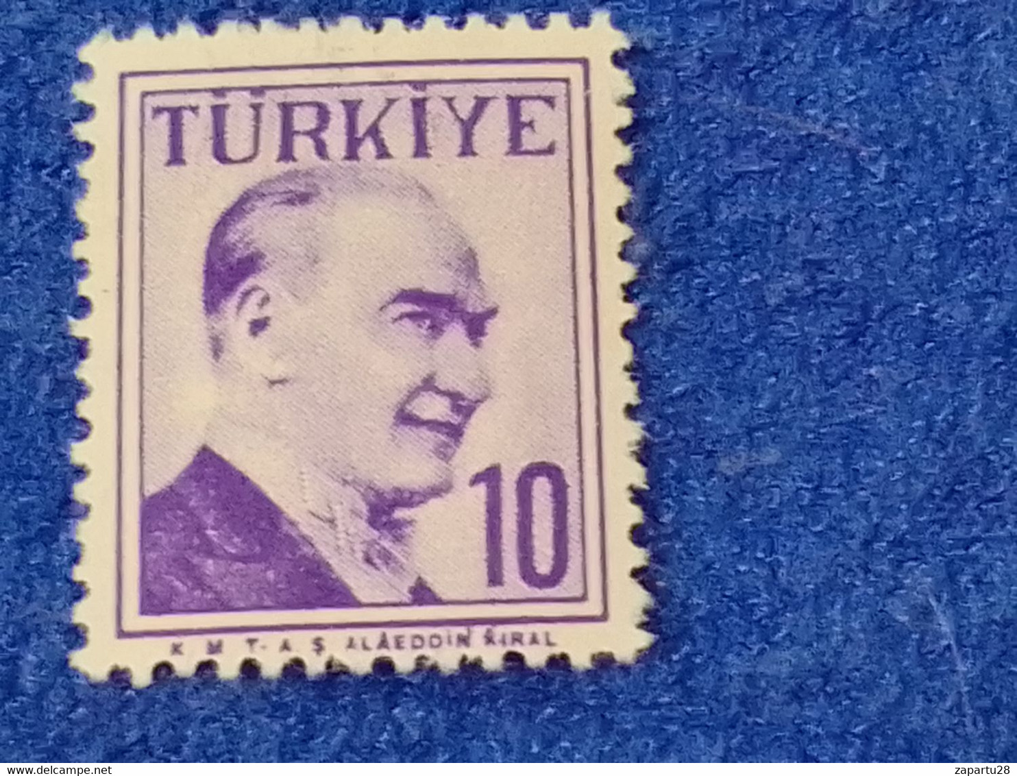 TÜRKEY--1930-50-    10K  ATATÜRK.  DAMGASIZ - Nuovi