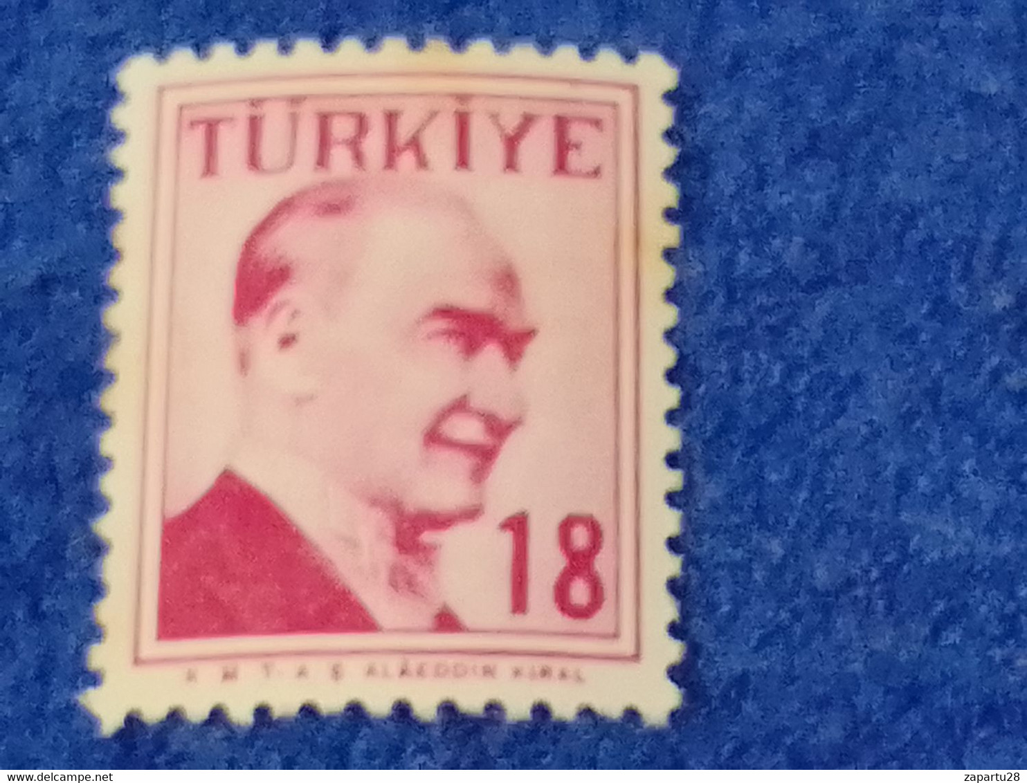 TÜRKEY--1930-50-    18K  ATATÜRK.  DAMGASIZ - Nuovi