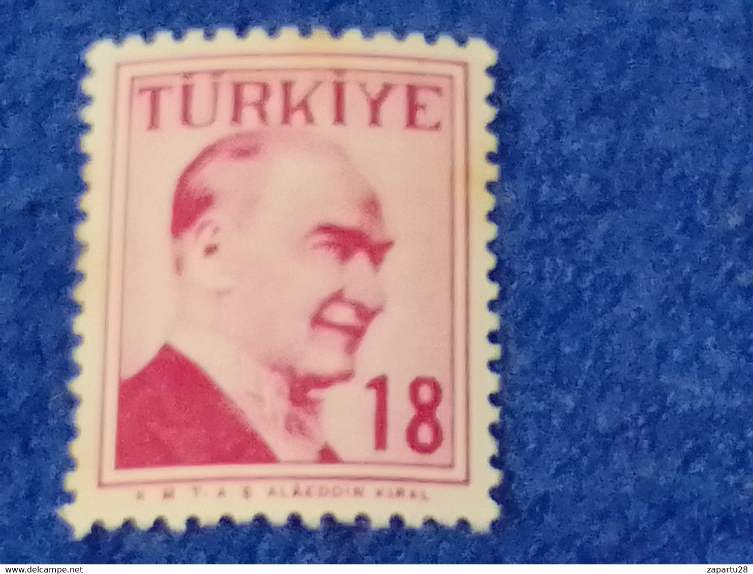 TÜRKEY--1930-50-    18K  ATATÜRK.  DAMGASIZ - Neufs