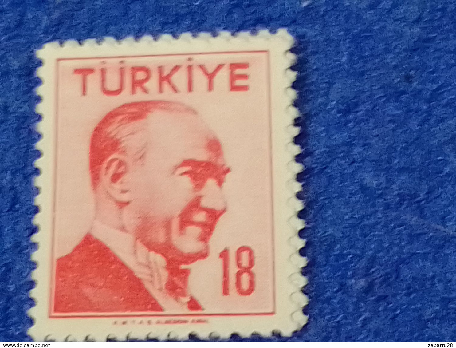 TÜRKEY--1930-50-    18K  ATATÜRK.  DAMGASIZ - Nuovi