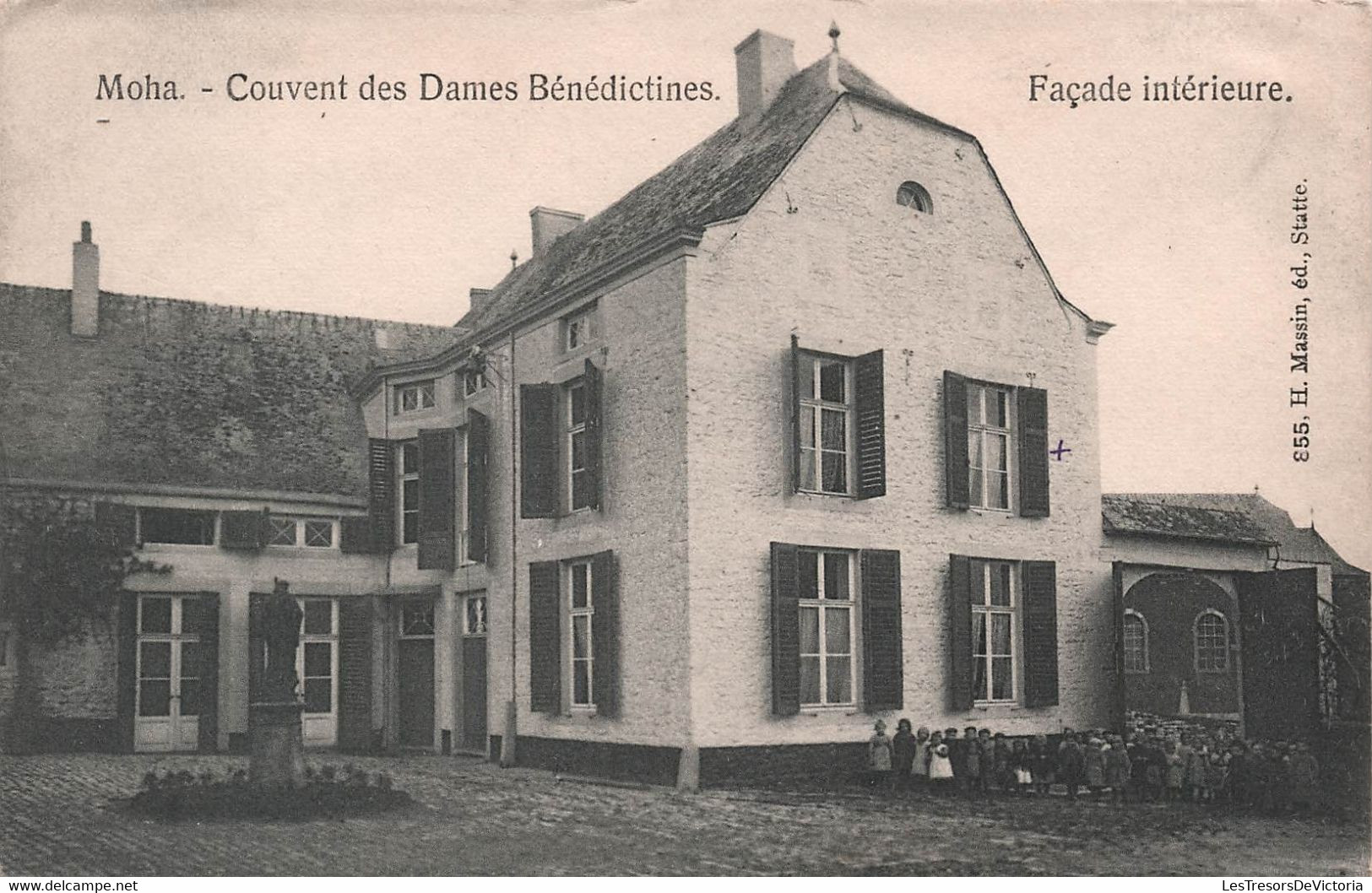 BELGIQUE - Moha - Couvent Des Dames Benedictines - Facade Interieure - Carte Postale Ancienne - Altri & Non Classificati