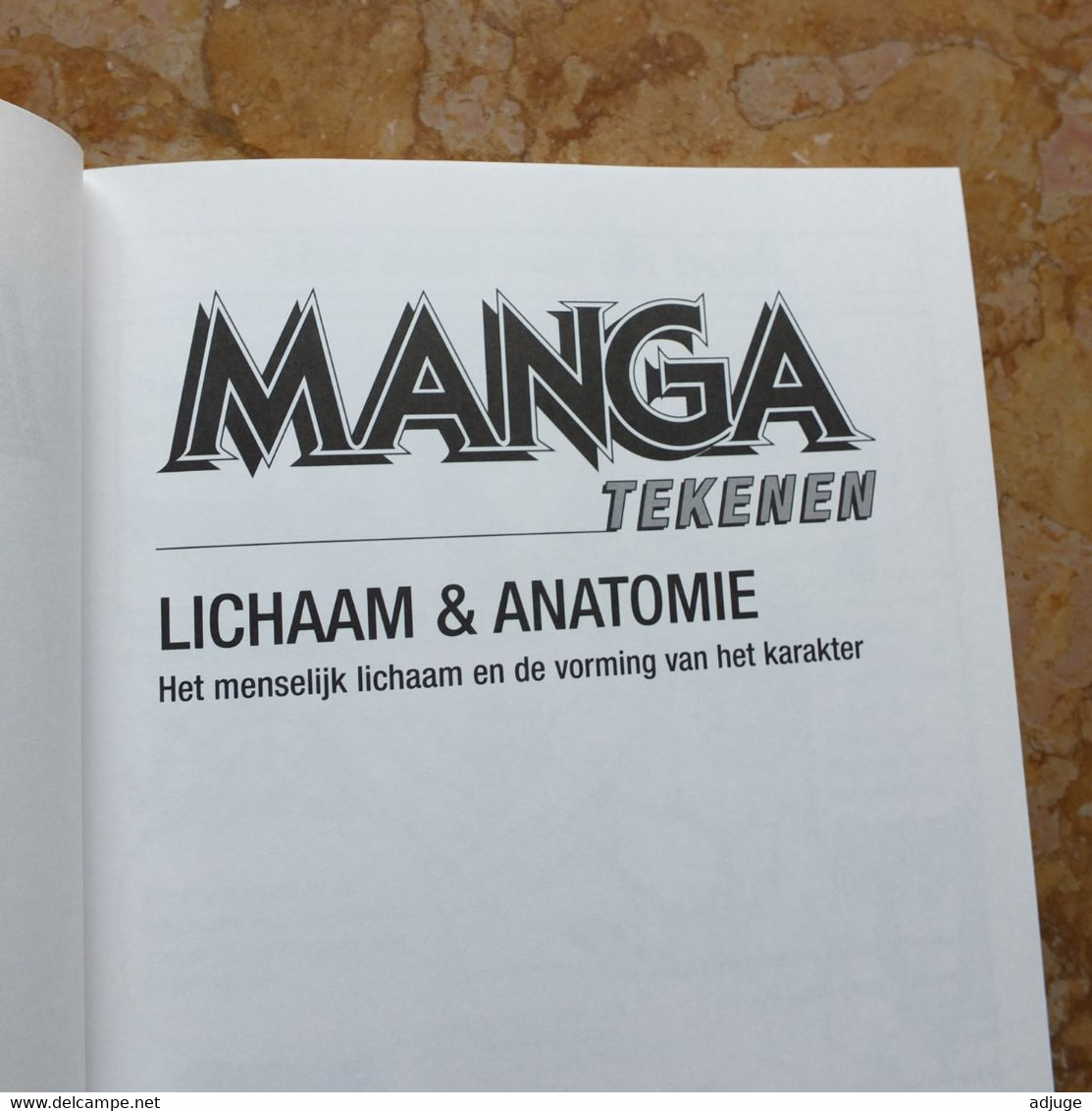 MANGA TEKENEN _  Lichaam & Anatomie - Ed. Librero _ISBN 90.5764.589.0 _TOP ** - Sachbücher